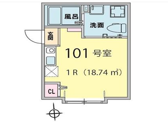 アフェリオ弘明寺　102号室